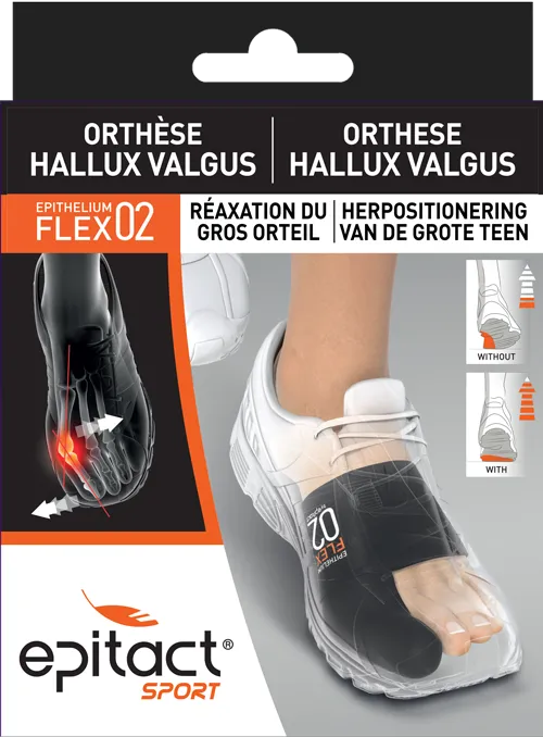 Corrigerende hallux valgus orthese sport